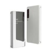 Etui i futerały do telefonów - Flip View futerał etui z klapką Samsung Galaxy A70 srebrny - miniaturka - grafika 1