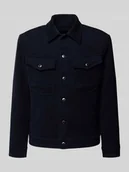 Kurtki męskie - Kurtka z kołnierzykiem typu kent - miniaturka - grafika 1