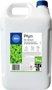 360 Pro Płyn do naczyń Premium Mięta 5 l - środek do zmywania - Płyny do naczyń - miniaturka - grafika 1