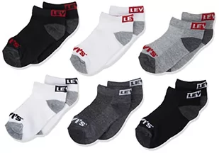 Levi's Kids Unisex dziecięce rajstopy, ciemnoszary (Dark Grey Heather), 35 - Rajstopy - miniaturka - grafika 1