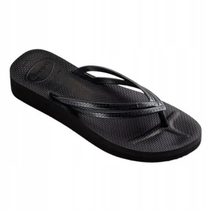 HAVAIANAS JAPONKI DAMSKIE GUMOWE Z LOGO 37 Ż5D - Klapki i japonki damskie - miniaturka - grafika 1