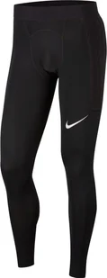 Nike Spodnie Nike Gardinien Padded GK Tight CV0045 010 CV0045 010 czarny M - Spodnie sportowe męskie - miniaturka - grafika 1