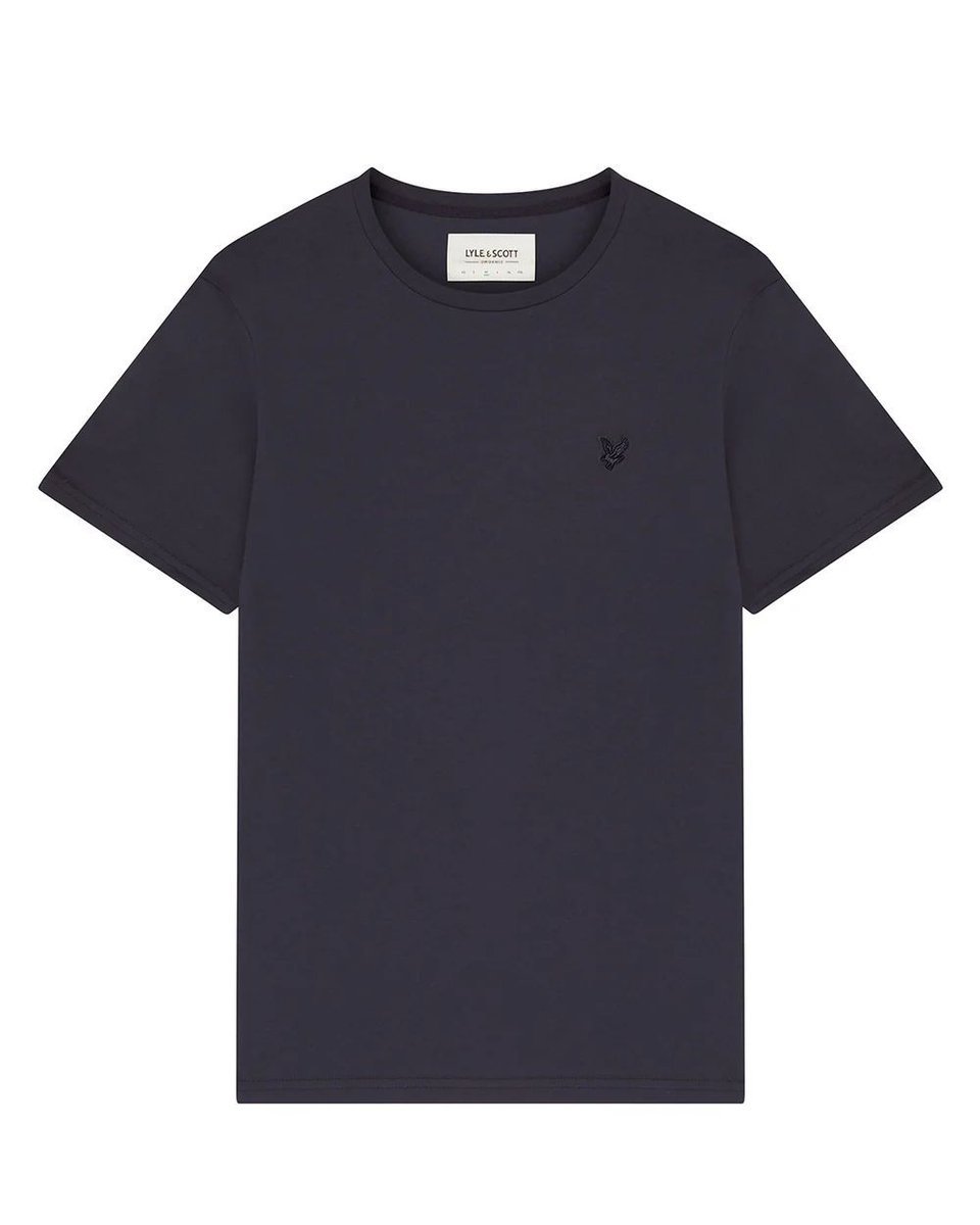 t-shirt uomo lyle and scott 1874 ts400ton z271 dark navy