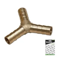 Akcesoria pneumatyczne - Trójnik mosiężny Y na wąż 12 mm - miniaturka - grafika 1