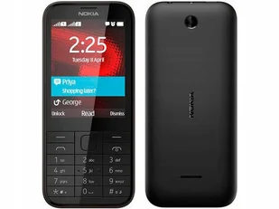 Nokia 225 TA-1316 128MB Dual Sim Czarny - Telefony komórkowe - miniaturka - grafika 2