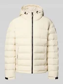 Kurtki męskie - Kurtka pikowana z kapturem i zamkiem błyskawicznym model ‘A-TEREZ’ - miniaturka - grafika 1