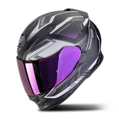 Kaski motocyklowe - Kask Integralny Scorpion EXO-491 Zumo Matowy Czarny/KameleonXL - miniaturka - grafika 1