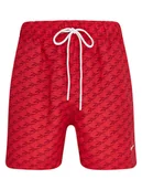 Kąpielówki męskie - Reebok Szorty kąpielowe "Sergio" w kolorze czerwonym - miniaturka - grafika 1
