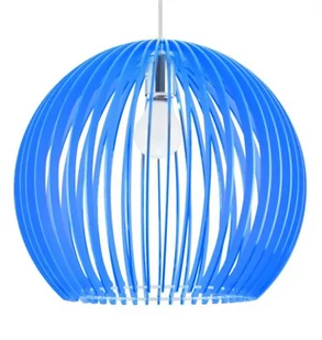Candellux HAGA LAMPA WISZĄCA 1X60W E27 36X36X110 NIEBIESKI - Lampy sufitowe - miniaturka - grafika 1