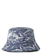 Czapki damskie - Tommy Jeans Damska czapka z daszkiem Kobiety Bawełna niebieski wzorzysty, ONE SIZE - miniaturka - grafika 1