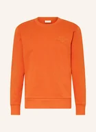Moda i Uroda OUTLET - Gant Bluza Nierozpinana orange - miniaturka - grafika 1