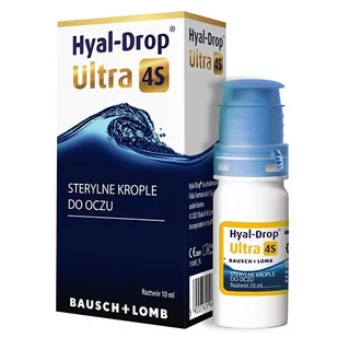 Hyal-Drop Ultra 4S krople do oczu 10ml - Wzrok i słuch - miniaturka - grafika 1