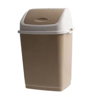 Kosze na śmieci - Kosz Clip 8 l/10 l beż - miniaturka - grafika 1