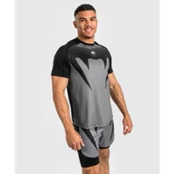 Kimona, stroje i obuwie - Venum Koszulka Techniczna Treningowa Attack Dry Tech T-shirt Black/Grey - miniaturka - grafika 1