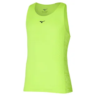 Koszulka męska Mizuno  Aero Tank Neolime XL - Koszulki męskie - miniaturka - grafika 1