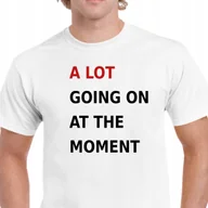 Koszulki męskie - P173 KOSZULKA MĘSKA TAYLOR SWIFT GOING ON AT THE MOMENT PREZENT BAWEŁNA L - miniaturka - grafika 1