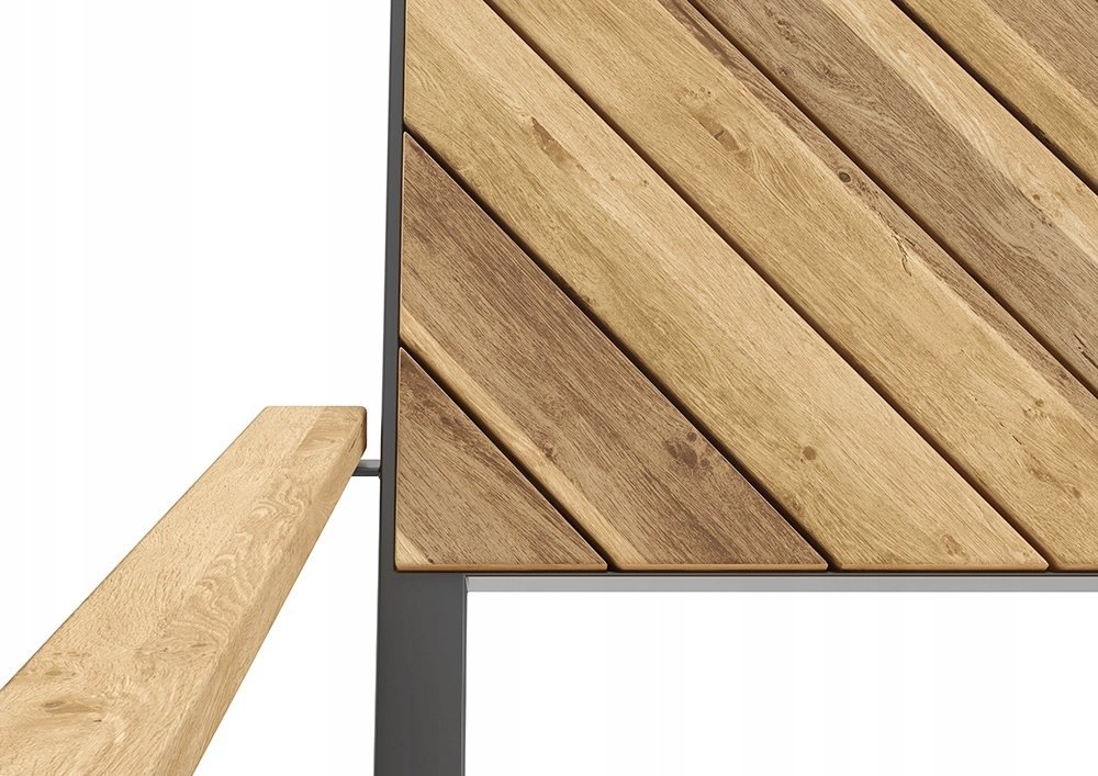 Krzesło Kampa/ Melton Stal, akacja