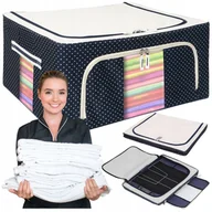 Pokrowce na ubrania - Organizer Pokrowiec Pojemnik Na Pościel Ubrania Kołdrę Koce 60X42X40 100L/Items4now - miniaturka - grafika 1