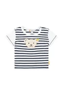 Kaftaniki dla niemowląt - Steiff Koszulka w kolorze białym - miniaturka - grafika 1