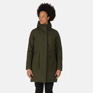 Kurtki damskie - Regatta Damska Kurtka Parka Zimowa Yewbank II Ciemne Khaki, Rozmiar: 38 - miniaturka - grafika 1