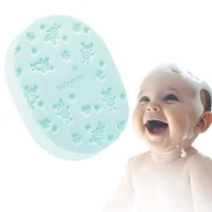 Inne akcesoria do pielęgnacji dzieci - Babyono Gąbka Kąpielowa Do Kąpieli Dla Dzieci I Niemowląt Zielona - miniaturka - grafika 1