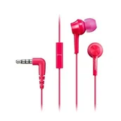 Słuchawki - Panasonic RP-TCM115E różowe - miniaturka - grafika 1