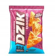 Chipsy - WK DZIK Chipsy proteinowe BEKONOWE sojowe 23g Białka - miniaturka - grafika 1