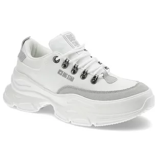 Big Star, Sneakersy, JJ274A220 Biały, rozmiar 41 - Sneakersy damskie - miniaturka - grafika 1
