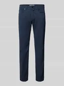 Spodnie męskie - Chinosy o kroju tapered fit z 5 kieszeniami model ‘Lyon’ - miniaturka - grafika 1