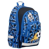 Plecaki szkolne i tornistry - Hama Plecak szkolny Blue Soccer - miniaturka - grafika 1
