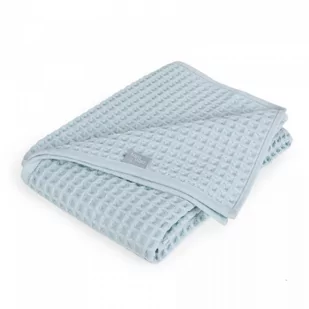 Ceba Baby Kocyk Wafle Line MIST BLUE 90x90cm | U NAS SKOMPLETUJESZ CAŁĄ WYPRAWKĘ | SZYBKA WYSYŁKA - Pościel dla dzieci - miniaturka - grafika 1