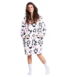 Bluzy damskie - BLUZA KOC PANDA OVERSIZE / COZY NOXXIEZ   CH354 - miniaturka - grafika 1