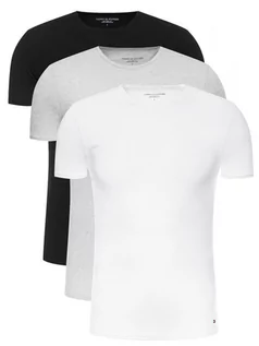 Piżamy męskie - Tommy Hilfiger Komplet 3 t-shirtów Essential 2S87905187 Kolorowy Regular Fit - grafika 1