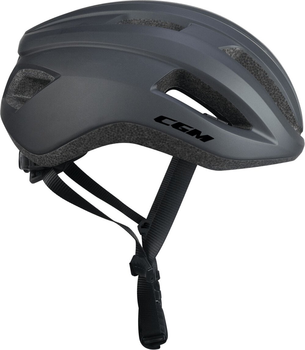 Zatwierdzony kask rowerowy CGM 851G CENTRO URBAN czarny matowy szary rozmiar L