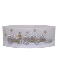 Świeczniki - Lampion łezka Christmas City jasny popiel - miniaturka - grafika 1