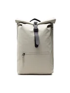 Plecaki - Plecak Rolltop Rucksack 13160 Szary - Rains - miniaturka - grafika 1