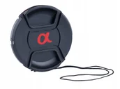 Akcesoria fotograficzne - Dekielek Zaślepka na obiektyw SONY ALPHA 55mm 55 - miniaturka - grafika 1