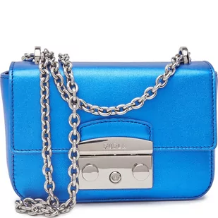 Furla Skórzana torebka na ramię metropolis mini - Torebki damskie - miniaturka - grafika 1