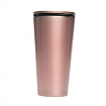 Chic-Mic Kubek slide ze stali nierdzewnej różowe złoto 420 ml - Kubki termiczne - miniaturka - grafika 1