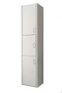 Meble łazienkowe - Słupek Łazienkowy Adaś 3D Biały 40 Cm - miniaturka - grafika 1