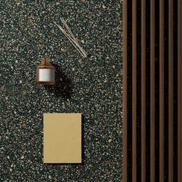 ABK Blend Dots Multiblack - płytka ceramiczna/gres 32x120x4,5x2 cm rett. 9 mm naturale gradone top - Płytki ceramiczne - miniaturka - grafika 1