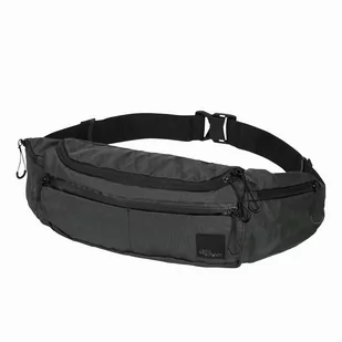 Torebka biodrowa Jack Wolfskin WANDERMOOD CROSSBODY granite black - Nerki - miniaturka - grafika 1