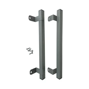 Pochwyt do furtki 25cm 2szt. antracytowy Polbram 5903641454421 - Akcesoria do bram - miniaturka - grafika 1