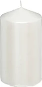 Świece - Świeca walec, błyszcząca, 12 cm - miniaturka - grafika 1