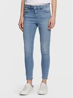 Spodnie damskie - Fracomina Jeansy FP23SV8000D40703 Niebieski Skinny Fit - miniaturka - grafika 1