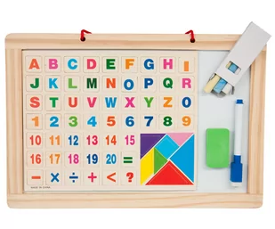 Dwustronna Tablica Klasyczna Magnetyczna Dodatki - Tablice dla dzieci - miniaturka - grafika 1