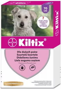 Kiltix, obroża przeciw pchłom i kleszczom - L: 70 cm, 1 szt. - Artykuły przeciw pasożytom - miniaturka - grafika 1