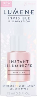 Lumene Invisible Illumination Instant Illuminizer - rozświetlacz do twarzy Rosy Dawn - Rozświetlacze do twarzy i ciała - miniaturka - grafika 2