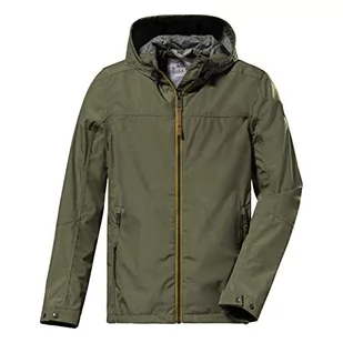 G.I.G.A. DX Męska kurtka softshell/kurtka outdoorowa z kapturem - GS 9 MN SFTSHLL JCKT, oliwkowa, XXL, 38213-000 - Kurtki męskie - miniaturka - grafika 1