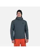 Kurtki męskie - Kurtka męska Rossignol Opside Hoodie Warm szary M - miniaturka - grafika 1